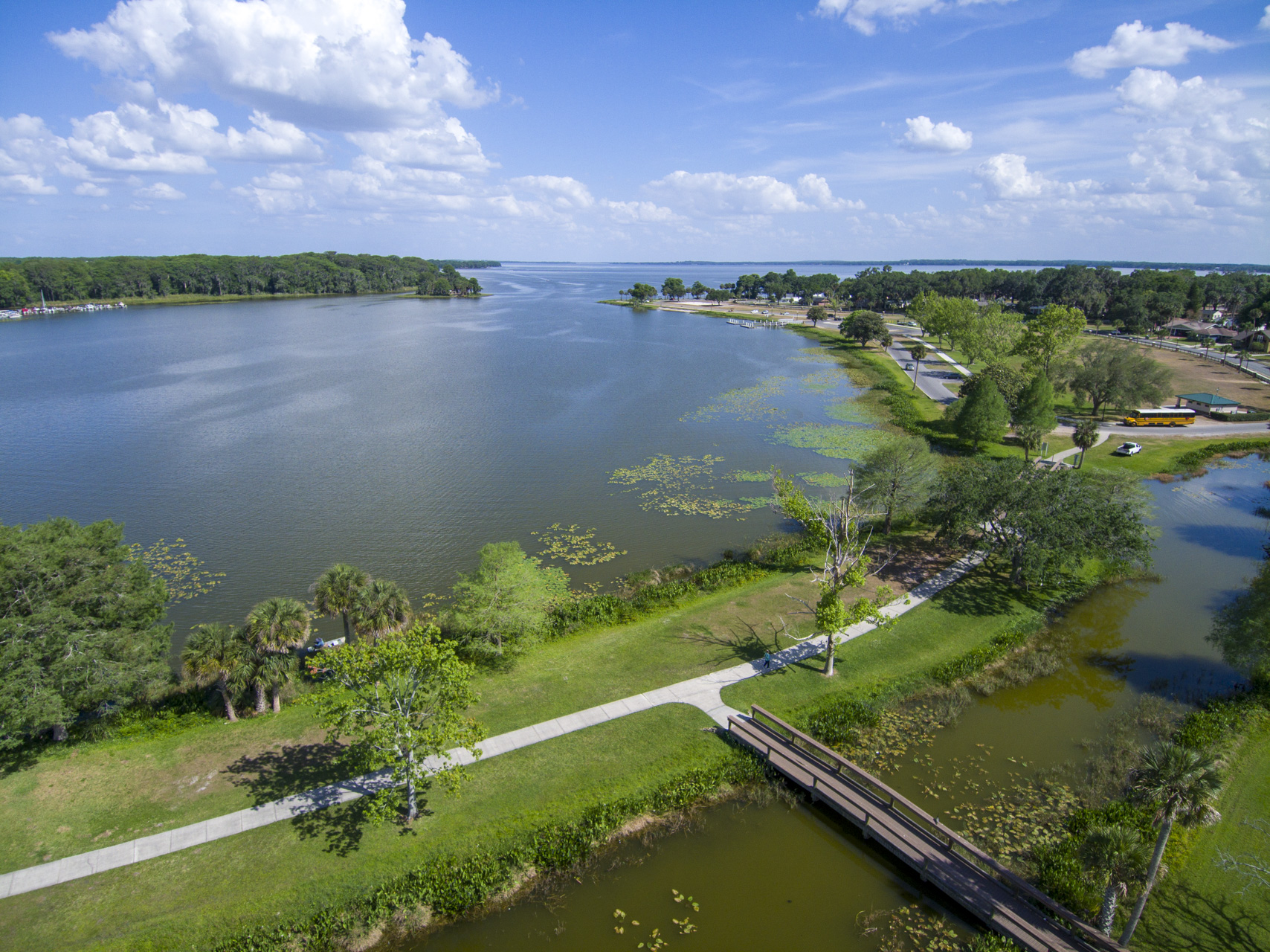 An image showing a lake in lake county.